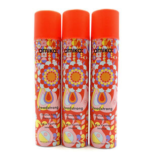 Amika Headstrong Intense Hold Hairspray 8.2 oz - 3 Pack